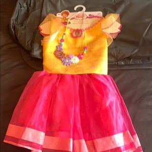 Disney Junior’s Fancy Nancy Dress w/ Necklace